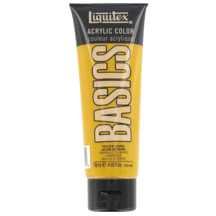 Yellow Oxide Liquitex Basics Acrylic Color 4 Ounce Hobby Lobby 247999